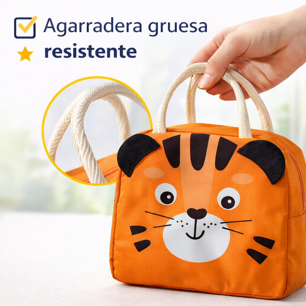Bolso Lonchera Térmico Infantil Colegio Guardería Resistente FK17-BAG202