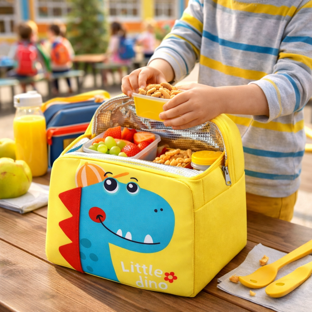 Bolso Lonchera Térmico Infantil Colegio Guardería Resistente FK17-BAG202